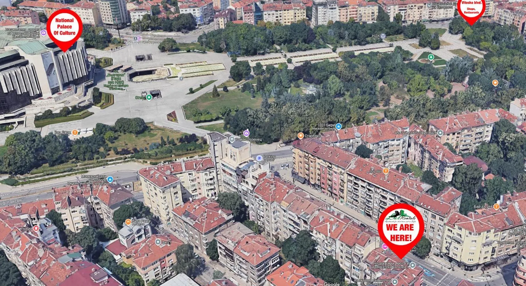 Top Center Sofialuxrentals Vasil Levski Apartment 0*, Sofia